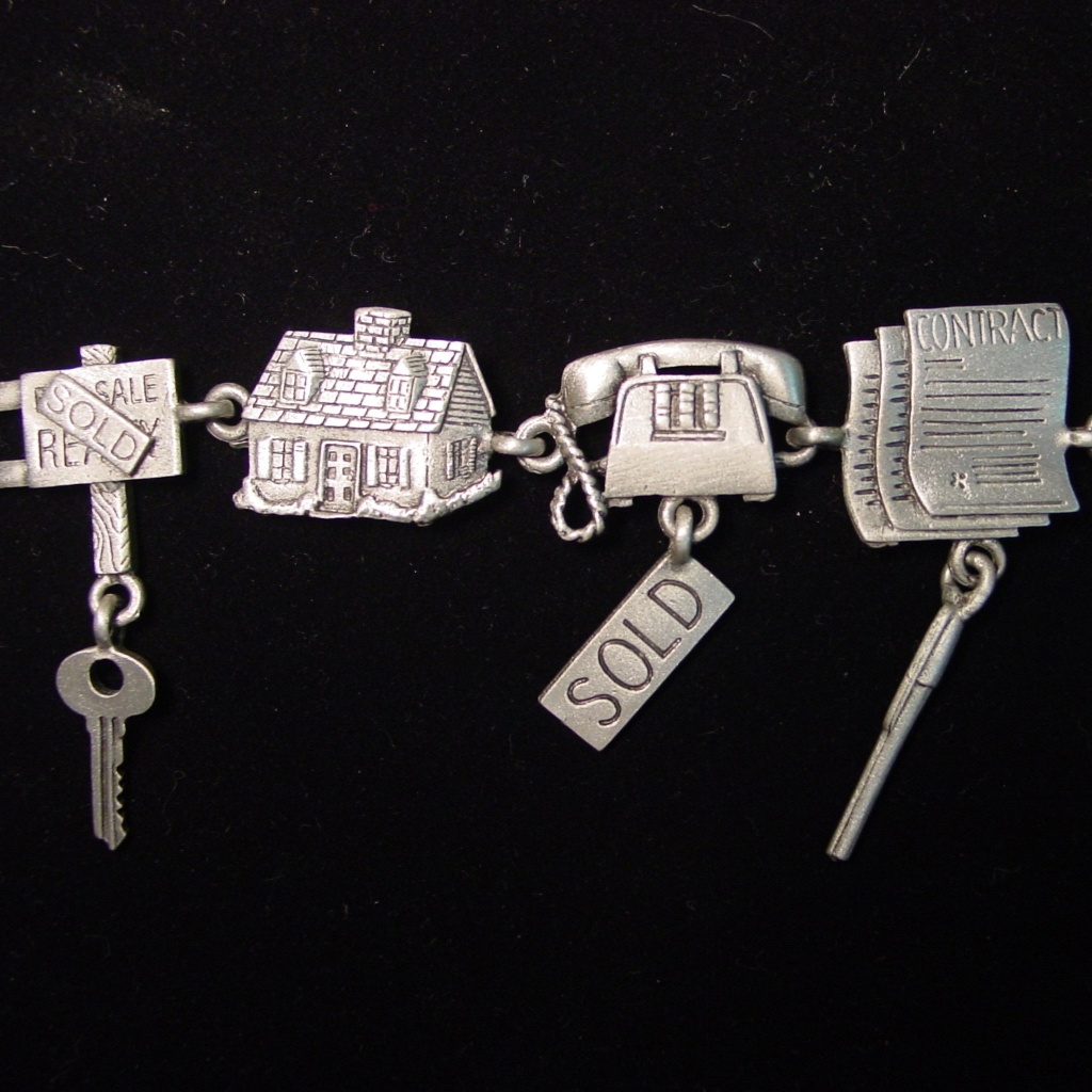 ‘Real Estate Symbols ~ Charms' 7 1/4
